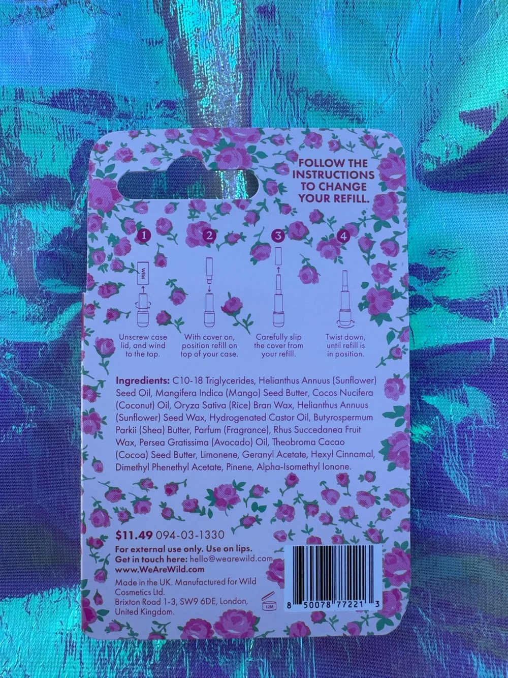 LoveShackFancy x Wild Refillable Lip Balm Summer Berries!!
